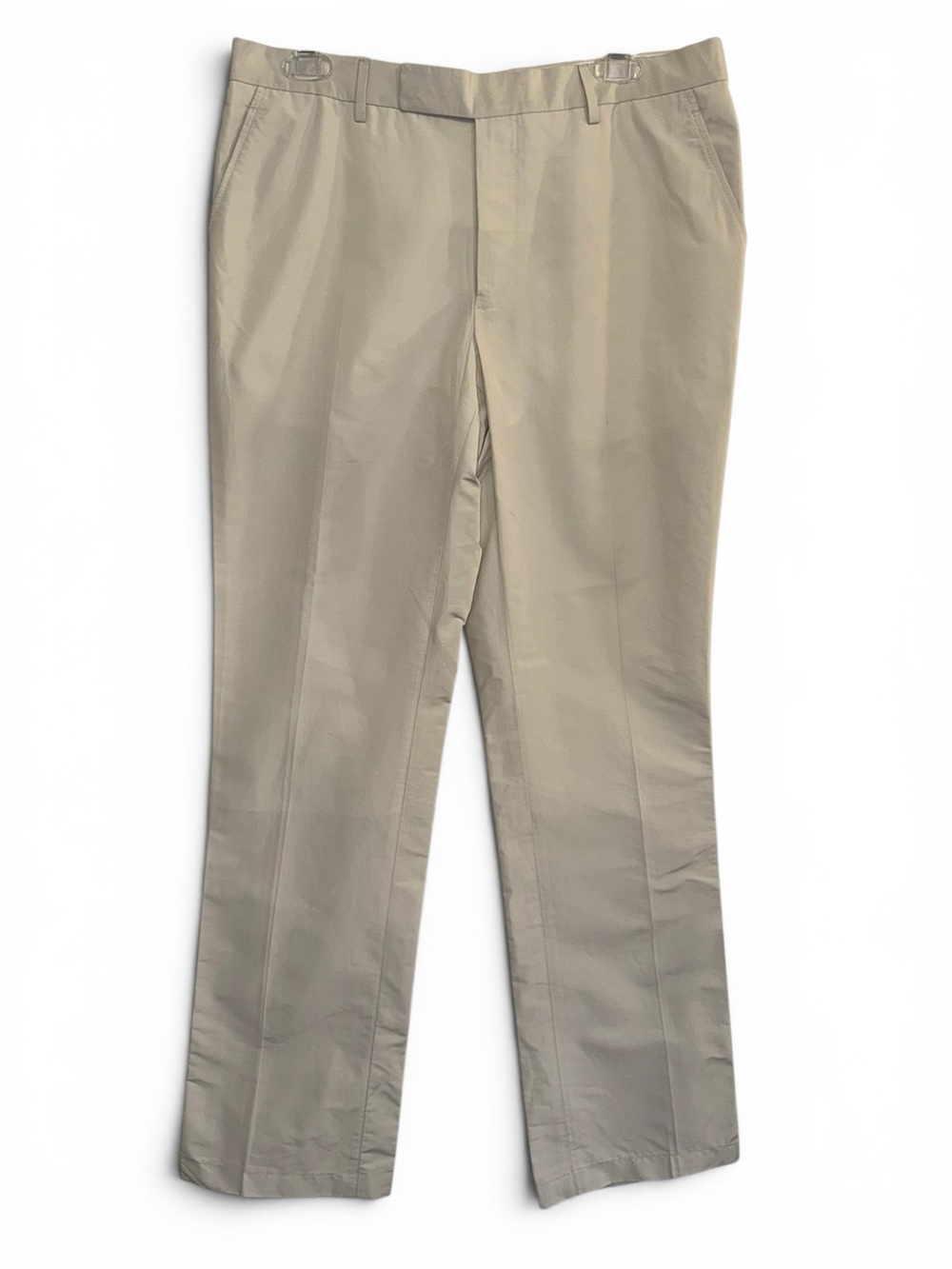 Lanvin Women Stone Color Khakis Size 50 Italian (8R)